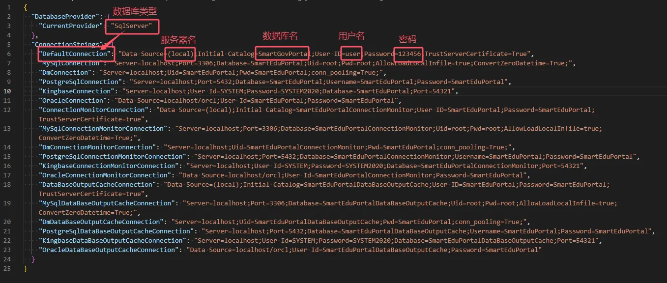 SQL Server数据库连接文件